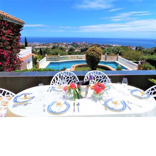 Luxury Villa with Amazing sea views in a Totally Private environment
