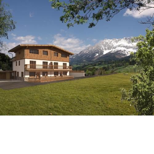 Luxury villa with jacuzzi and breathtaking view of the Wilder Kaiser in Ellmau