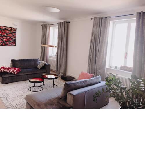 LUXUS 5 Zi-Wohnung + Balkon in TOP-Lage FFM+KLIMA