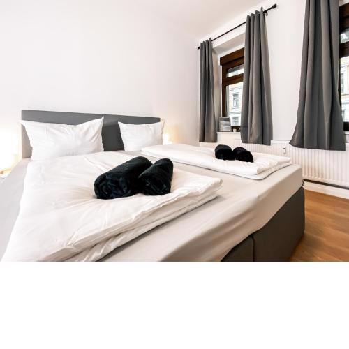 Luxus-Apartment mit 2 Schlafzimmern, Wohnzimmer, vollausgestatteter Küche und luxuriösem Bad
