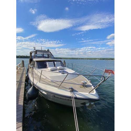 Luxusurlaub auf der Amavida Yacht / Scharmützelsee