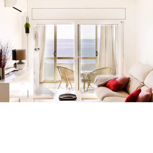 Magnífico apartamento 1 hab con vista al mar, WIFI Y PARKING