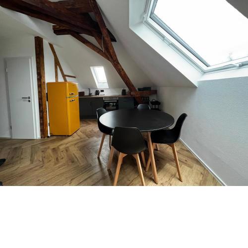 Maisonette-Wohnung mit freigelegtem Fachwerk