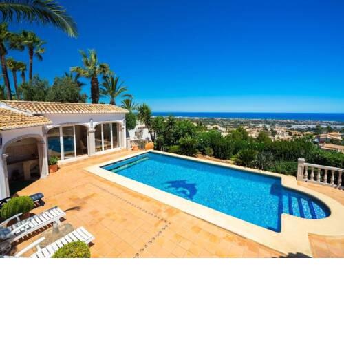 Majestic Villa in Denia with Sauna