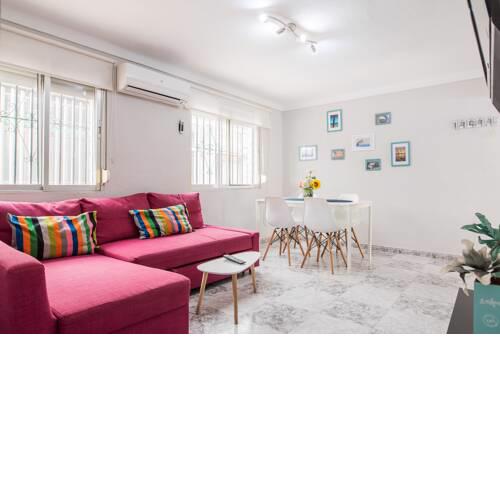 MalagaOnBeach 2 - Two bedrooms - up to 7 people - 30 meters beach