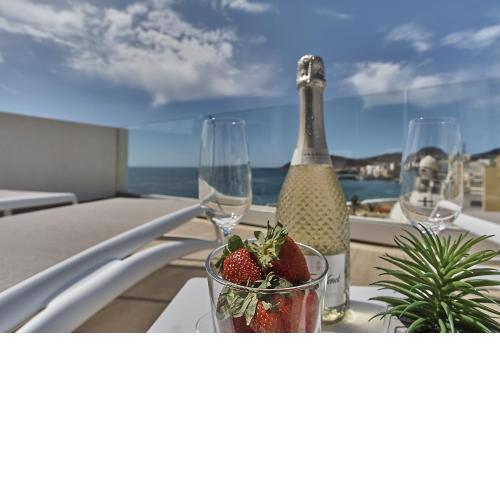 Malibú Canteras Ático 22 con Solárium Vista Mar - Penthouse with Seaview Solarium