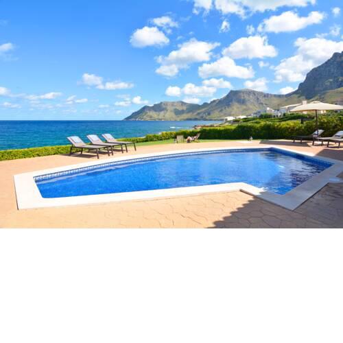 Mallorca Family Sea Front Villa in Betlem - a49076