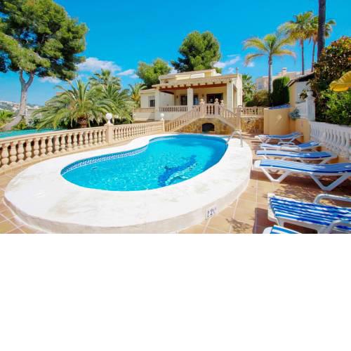 Mar de China - modern, well-equipped villa with private pool in Moraira