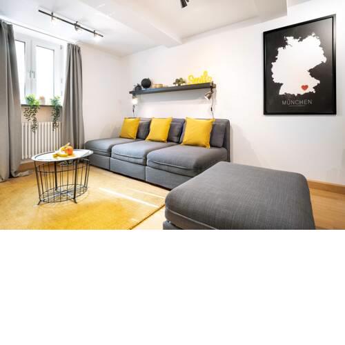 MARIENPLATZ Apartment 2 bedrooms living room kitchen