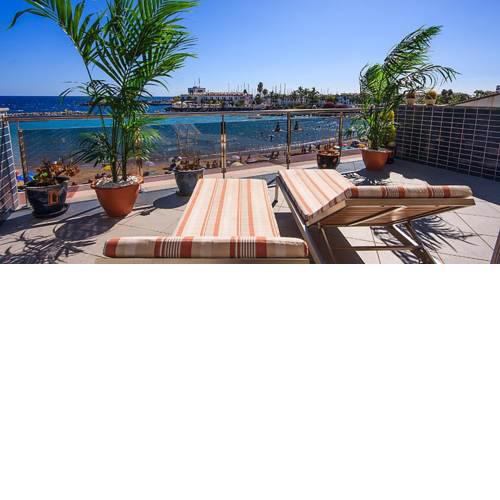 Marina Mogan Beach Apartments with pool access