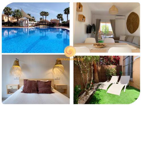 Marinas Sol - Tu hogar con jardín privado!