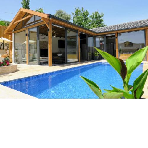 Marvelous Secluded Villa with Jacuzzi Private Pool and a Spacious Backyard in Kalkan