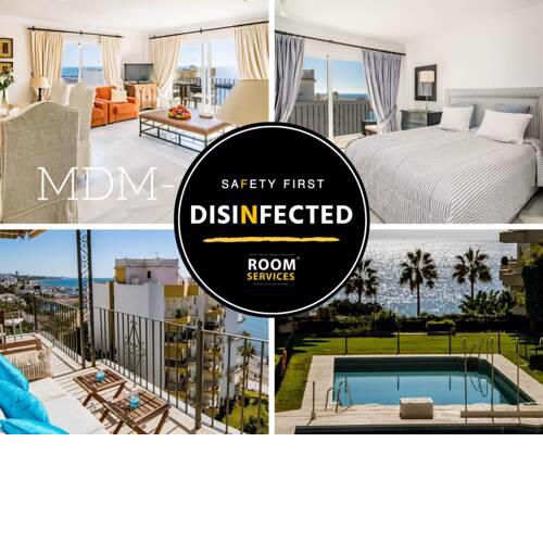 MDM- Beachfront Penthouse in Marbella