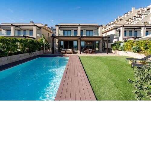 Mediterranean first line beach Luxury Villa with private pool in Alicante