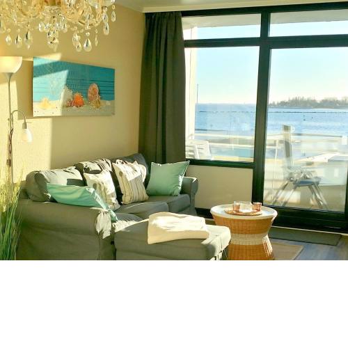 Meerblick-Apartment Meerzeit Südstrand 34m² 2 Pers. 1.OG BK MB WLAN
