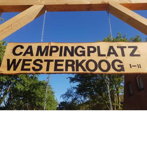 Mietwohnwagen auf dem Campingplatz Westerkoog bei Büsum