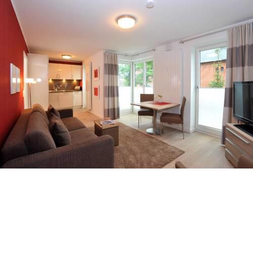 Miit Liebe zum Detail eingerichtete 2-Zimmer-Ferienwohnung im Zentraum von Westerland