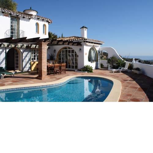 Mijas Villa Sleeps 6 Pool Air Con WiFi