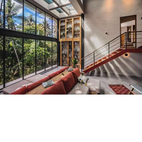 Milliways Bali - Playful Boutique Villa by the Jungle Gorge - 3 Bedrooms