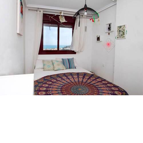 Mirador frente al mar. 1a linea. Piscina y parking