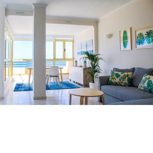 Mirador Las Canteras: Primera linea con terraza y piscina