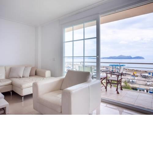 Modern Apartment in Can Picafort with Balcony