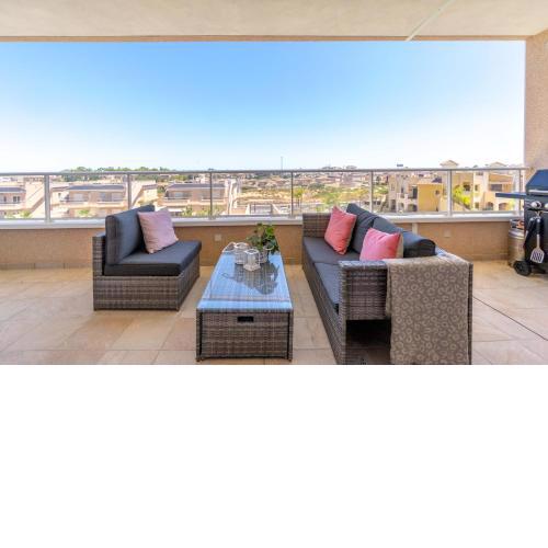 Modern holiday apartment with spacious terrace