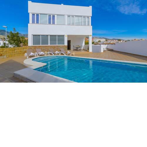 Modern holiday villa private pool near the beach in Benalmádena