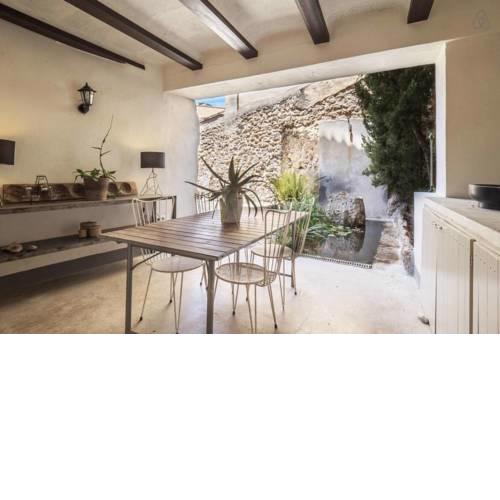 MODERN STONE HOUSE with PEACEFUL PATIO IN BUNYOLA