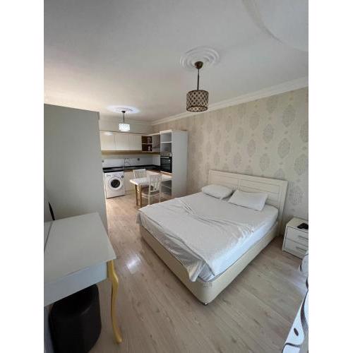 Modern Studio Flat in Didim with Shared Pool