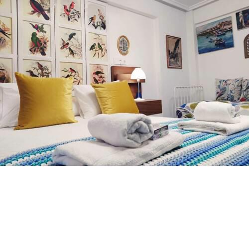 Modern & Vintage Bilbao, Auto Check-in 24h, WIFI
