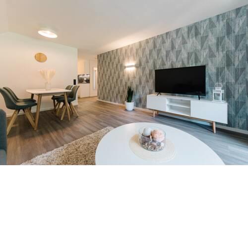 Moderne 3 Zi.-FeWo Scandi Style 70 qm Nähe Freiburg