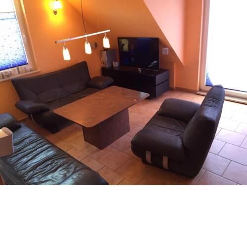 Moderne Ferienwohnung für 4 Personen mit Balkon