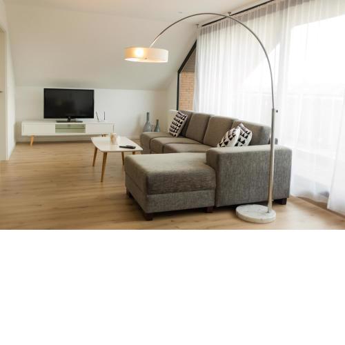 Moderne Ferienwohnung mit Südbalkon in der Nähe der Stever