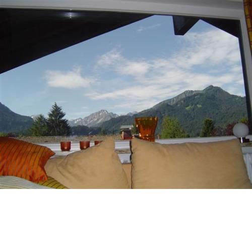 Moderne FeWo - mit Bergblick