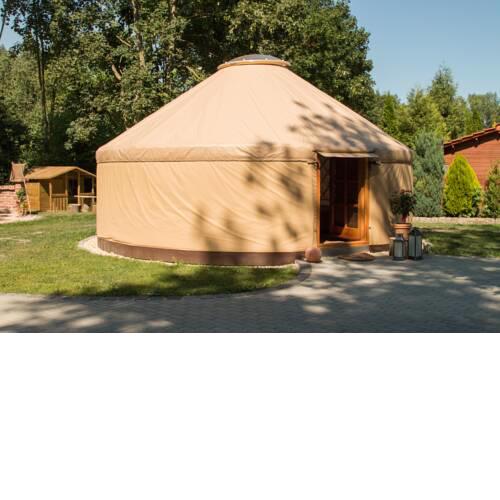 Moderne Jurte Herbsleben