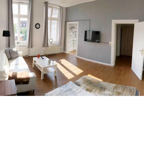 Modernes Apartment in Schwerin mit Schlossblick