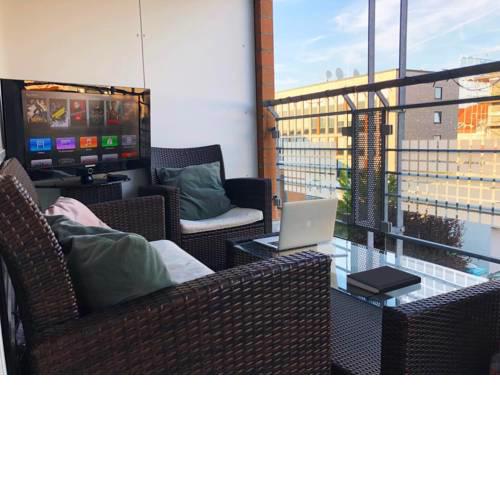 Modernes City Apartment mit Netflix in Bielefeld City