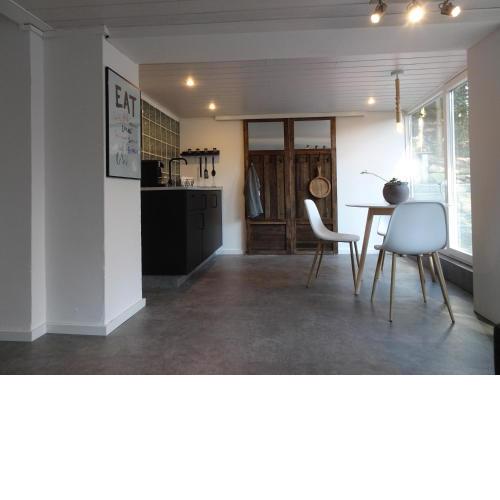 Modernes Landapartment