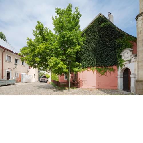 Monastery gallery apartment with garden and parking