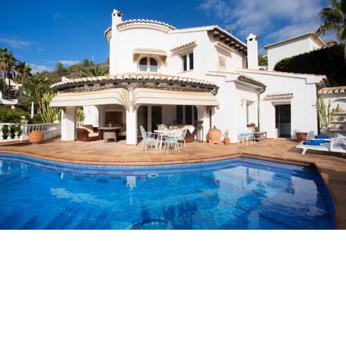 Moraira Villa Sleeps 6 Pool Air Con WiFi