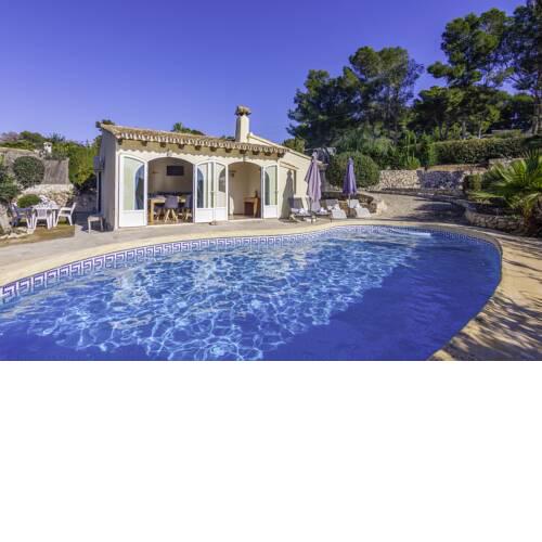 Moraira Villa Sleeps 6 with Pool and Air Con