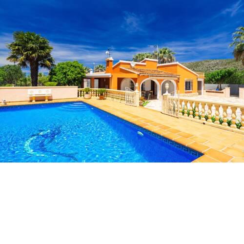 Muntanya la Sella Villa Sleeps 5 Pool Air Con WiFi