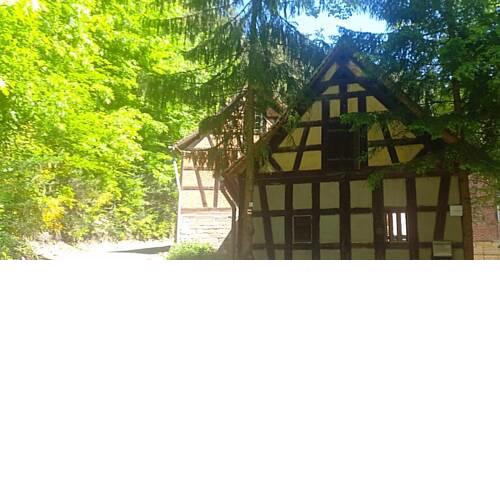 Naturhof-Papiermühle 2 Bett-Zimmer Rosenrot