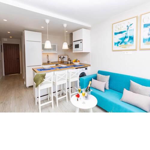 Navy style friendly apartment