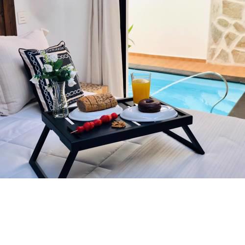 Nazaret suite apartment with heated private pool