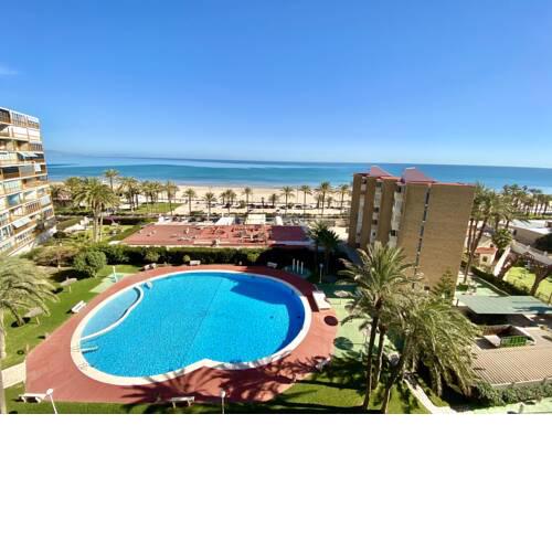 Nereo 7 Primera Linea de Playa San Juan Piscina, Parking wifi Inmobiliaria Leo