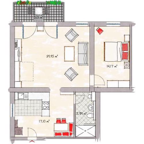 Ferienwohnung Seeglück - [#109562]