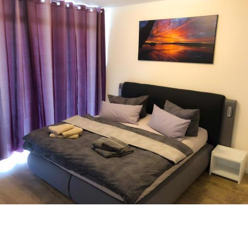 Neues, modernes Apartment NeLi mit Terrasse, 100m zum Hafen Röbel Müritz