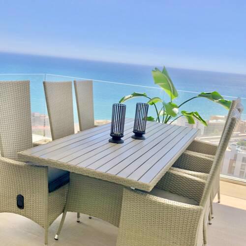 New 3 bedroom apartment with fantastic sea view
